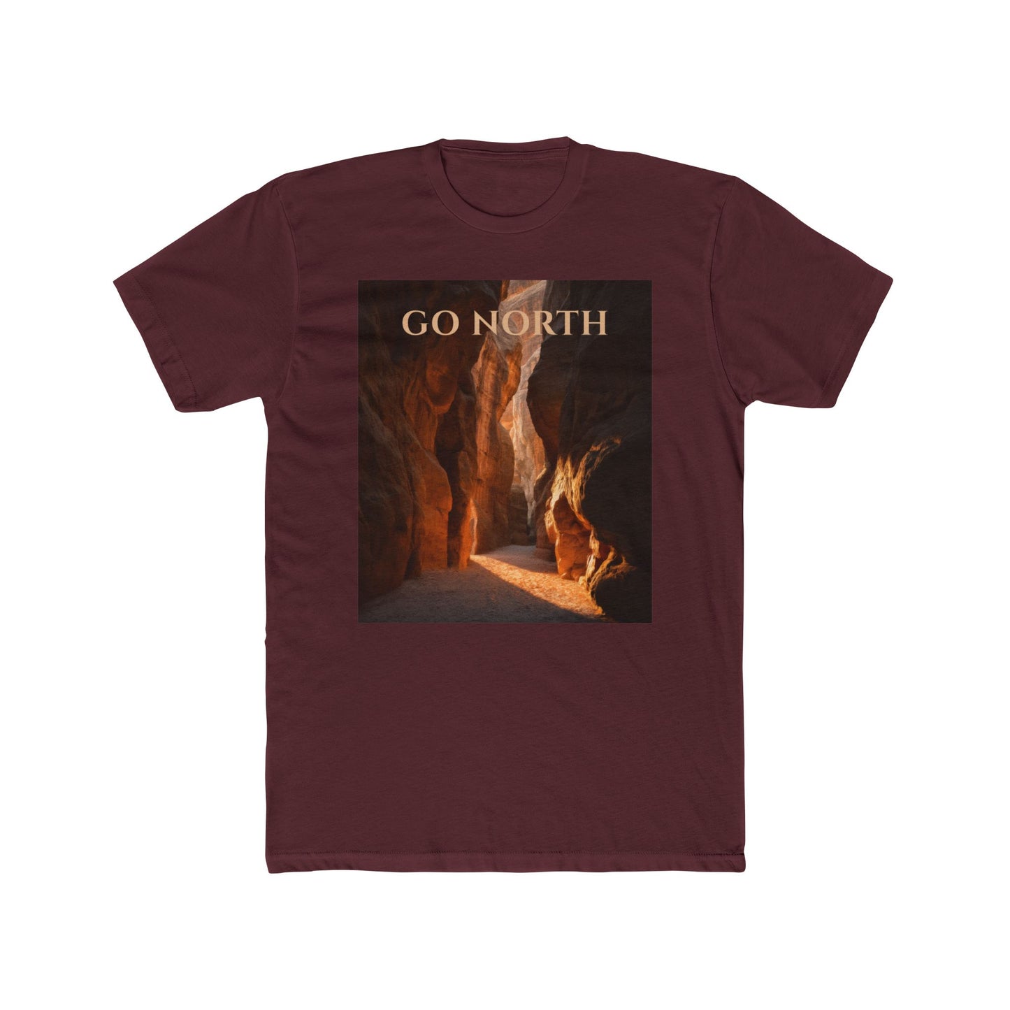 Desert Northbound T-Shirt – Go North Golden Canyon Adventure Tee