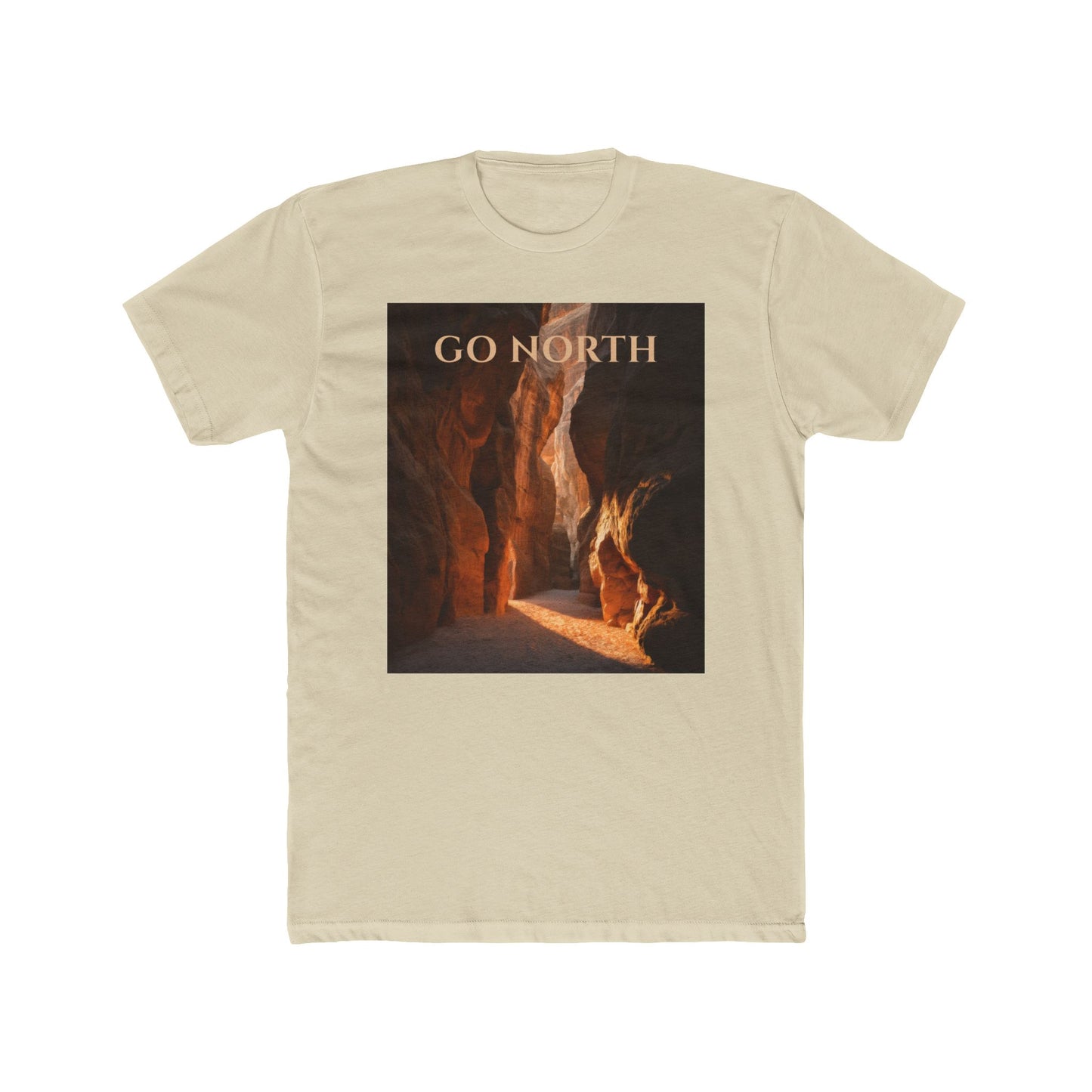 Desert Northbound T-Shirt – Go North Golden Canyon Adventure Tee
