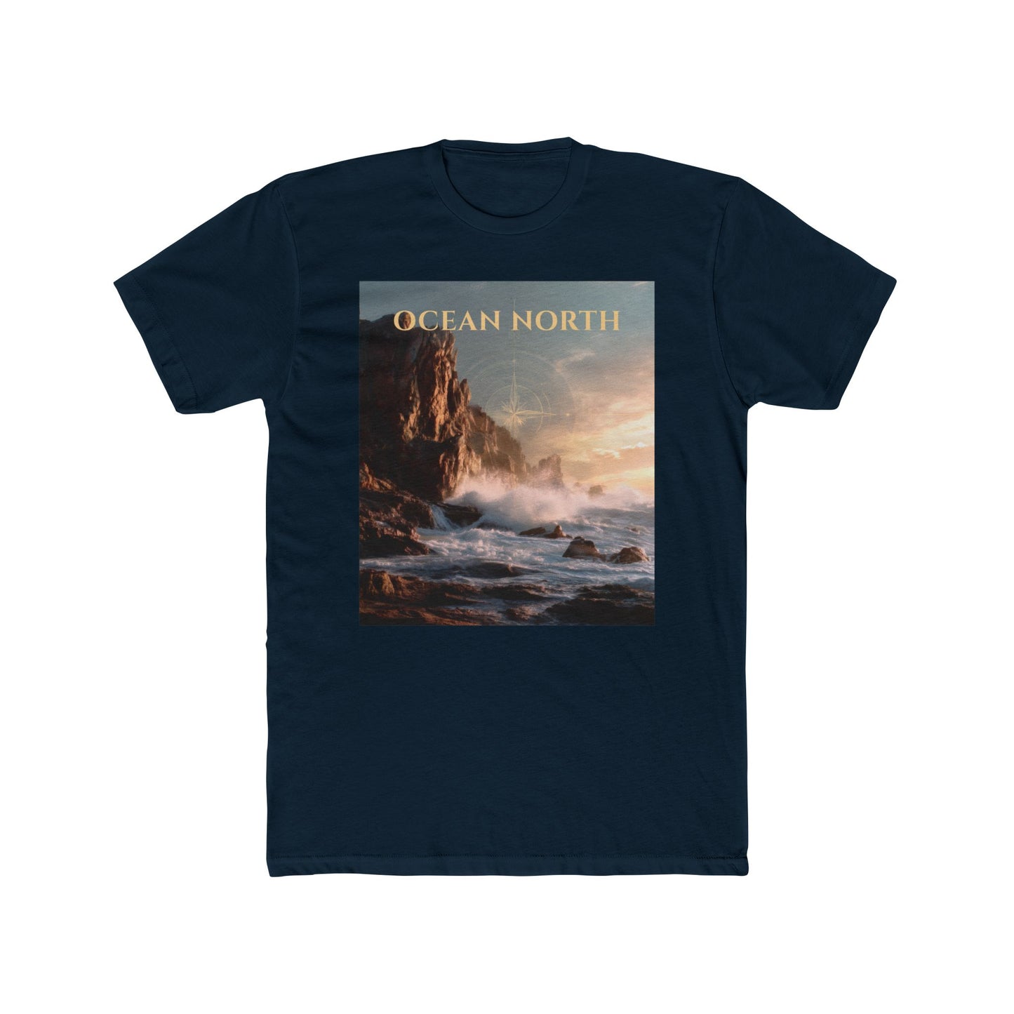 Ocean North T-Shirt – Coastal Cliffs Wave Rider Tee