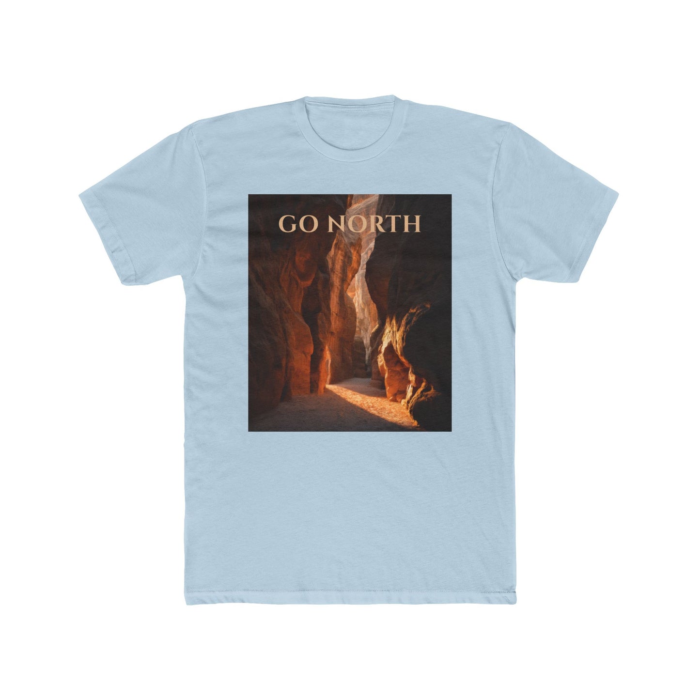 Desert Northbound T-Shirt – Go North Golden Canyon Adventure Tee
