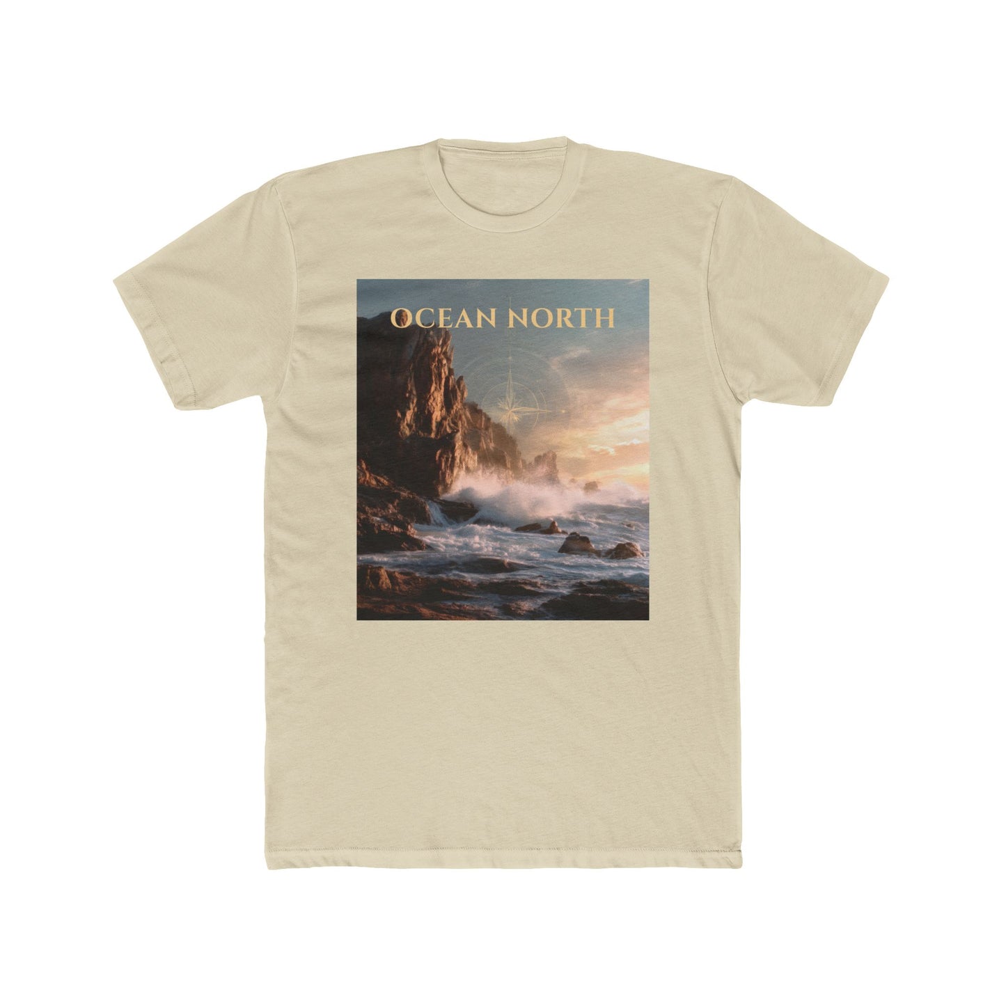 Ocean North T-Shirt – Coastal Cliffs Wave Rider Tee