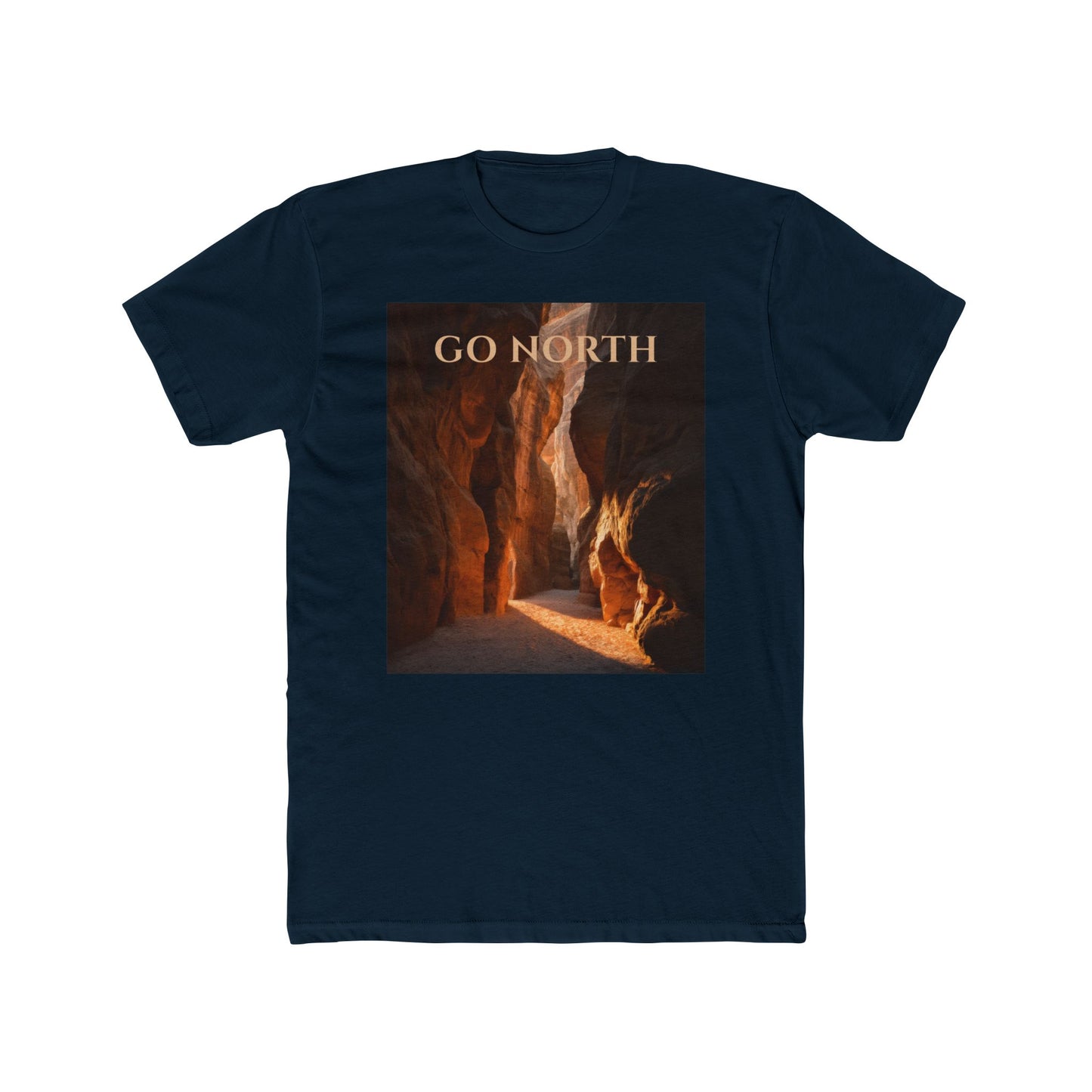 Desert Northbound T-Shirt – Go North Golden Canyon Adventure Tee