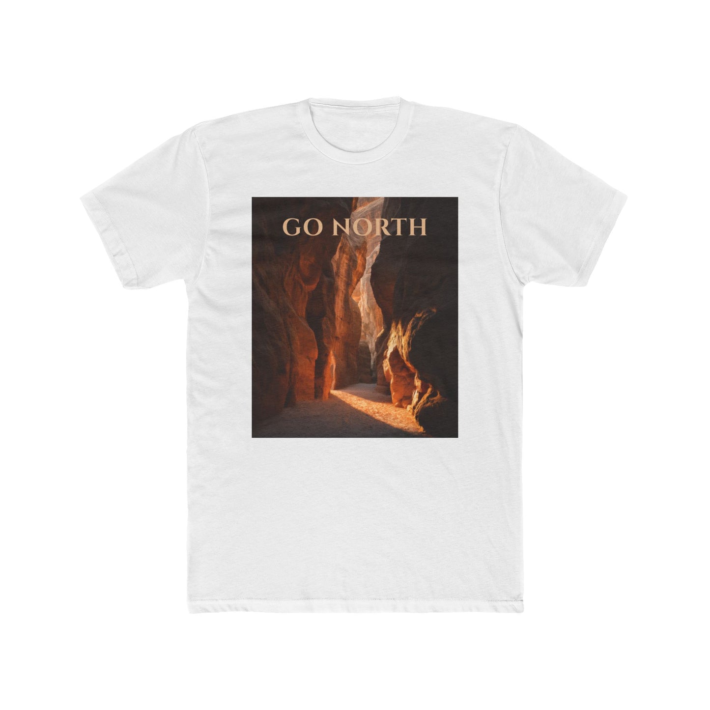 Desert Northbound T-Shirt – Go North Golden Canyon Adventure Tee