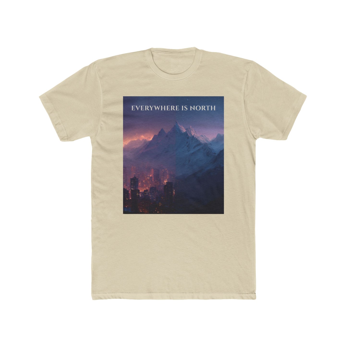 Urban Meets Wild T-Shirt – Everywhere Is North City to Mountain Explorer Tee