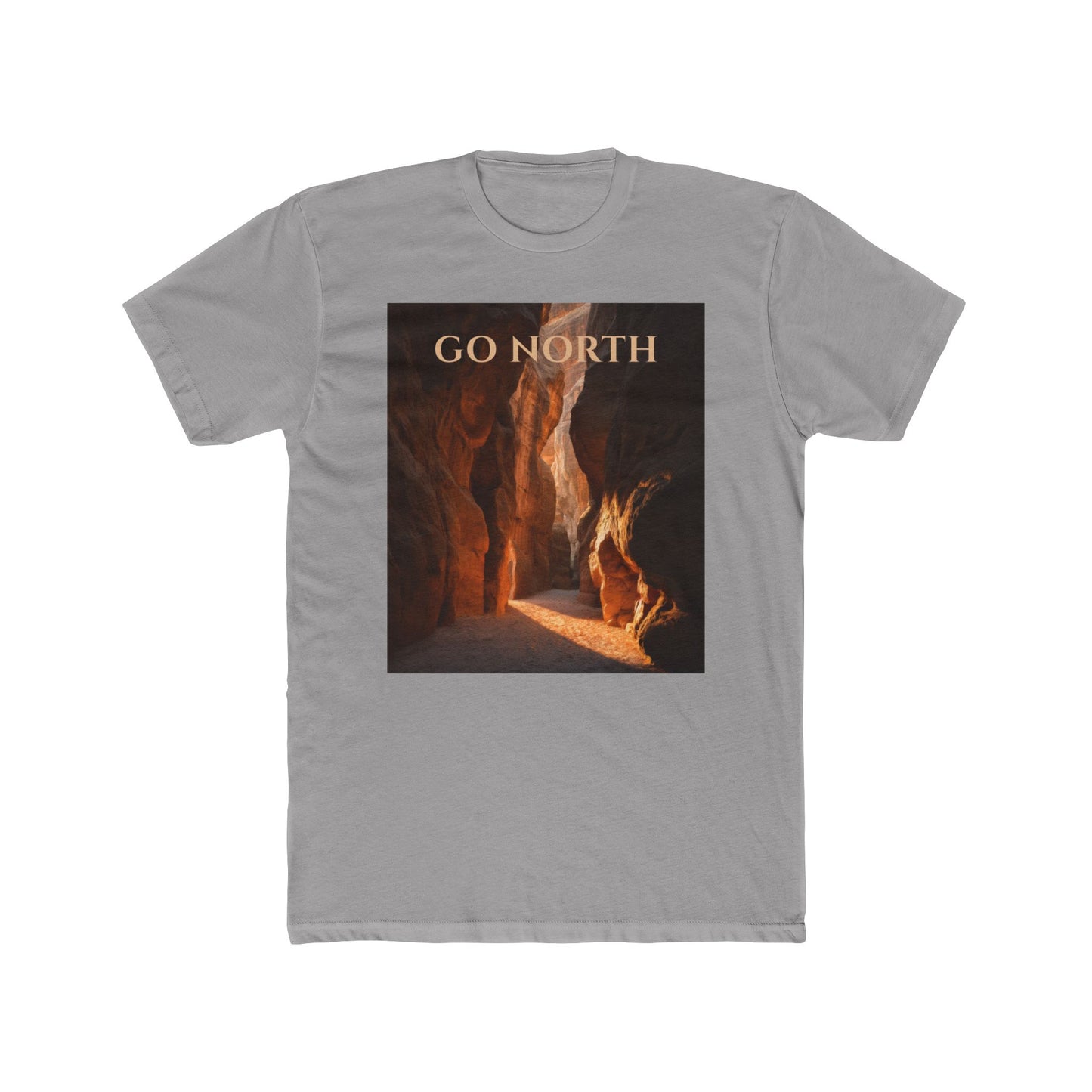 Desert Northbound T-Shirt – Go North Golden Canyon Adventure Tee