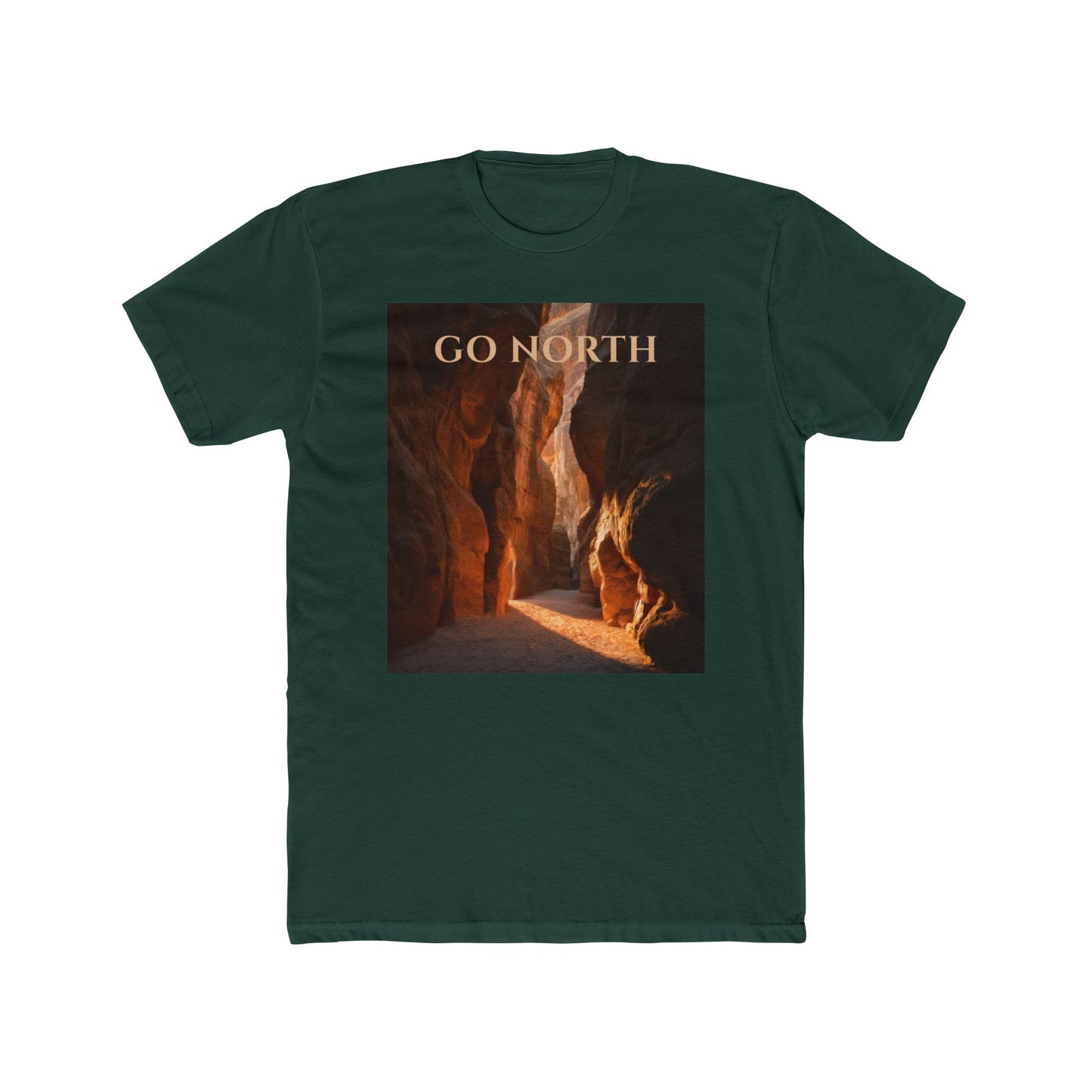 Desert Northbound T-Shirt – Go North Golden Canyon Adventure Tee