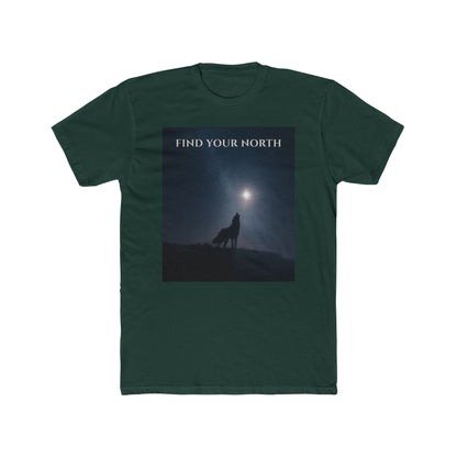 Wolf & Polaris T-Shirt – Find Your North Night Sky Milky Way Tee