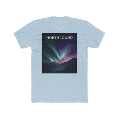 Topographic Aurora T-Shirt – Northbound Northern Lights Map Lines Tee