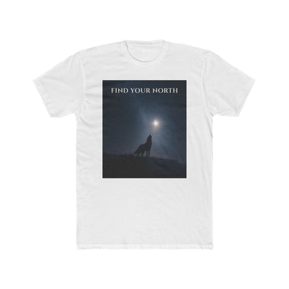 Wolf & Polaris T-Shirt – Find Your North Night Sky Milky Way Tee