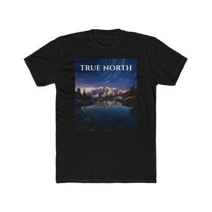 Polaris Over Peaks T-Shirt – True North Star Trail Mountain Tee
