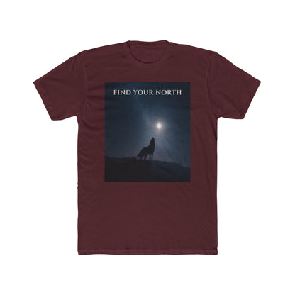 Wolf & Polaris T-Shirt – Find Your North Night Sky Milky Way Tee